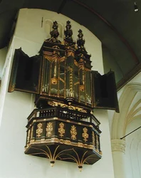 Ansicht der Orgel, 1637
